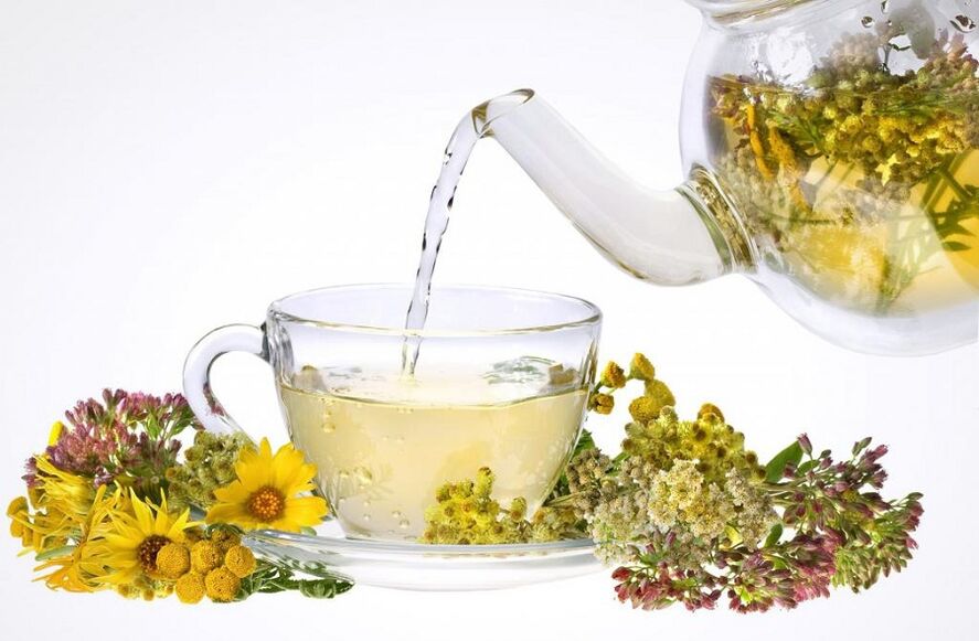 شاي الأعشاب لزيادة الفاعلية